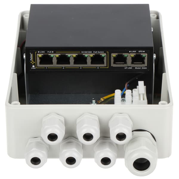 POE-SWITCH SG-64H 4-PORTARS PULSAR