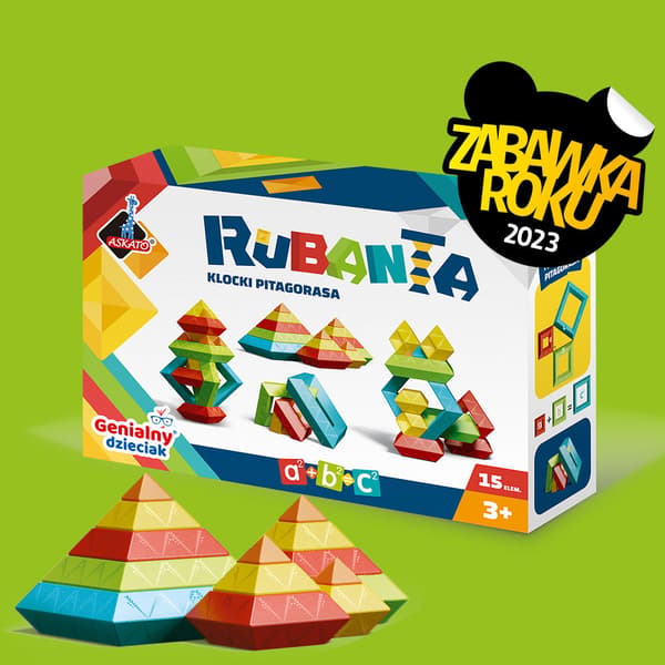 Rubanta Pythagoras-palikoita 15 kpl.