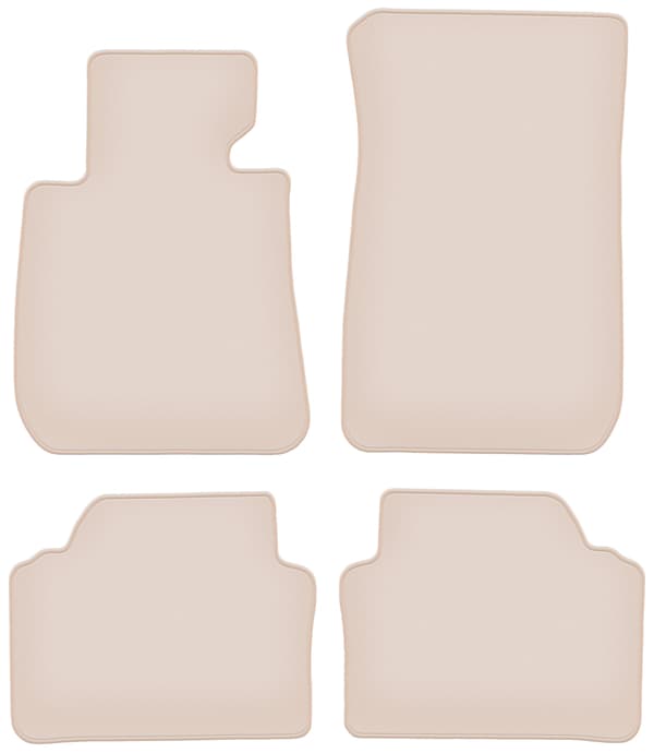 PREMIUM beige mattor för: BMW 3 E90 sedan 2004-2011