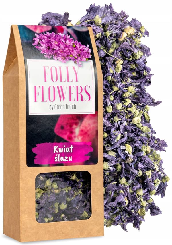 Vild Malve spiselige blomster Malve blomster 15g