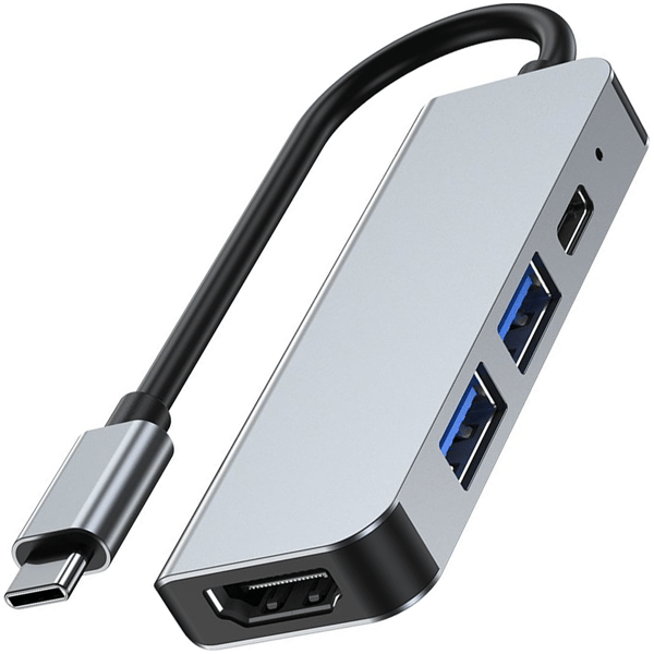 TECH-PROTECT V2-HUB-ADAPTERI 4IN1 HARMAA