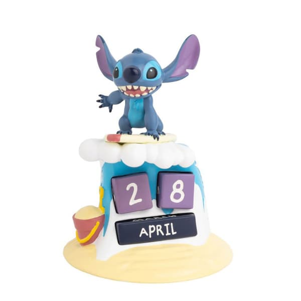 Disney Stitch - 3D-evighetskalender från Surfer-kollektionen