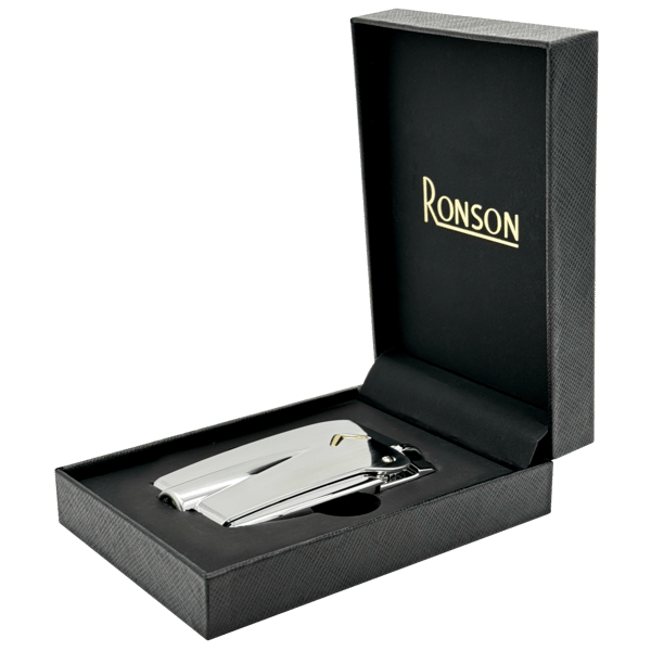 RONSON PREMIER VARAFLAME SILVER gaslighter