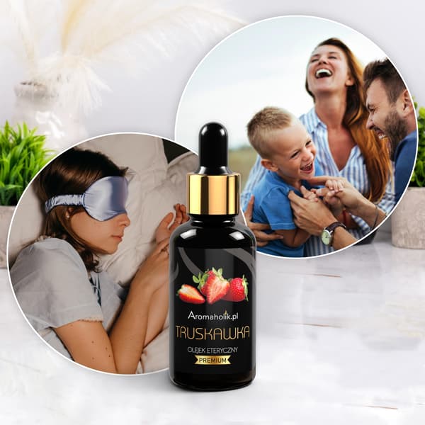 ETERISK OLJA FÖR LUFTFUKTARE DIFFUSER NATURLIG JORDGUBB 60 ml