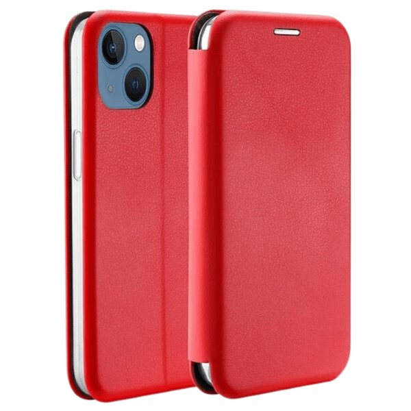 Beline Book Magnetiskt Skal iPhone 15 Plus6,7 rött