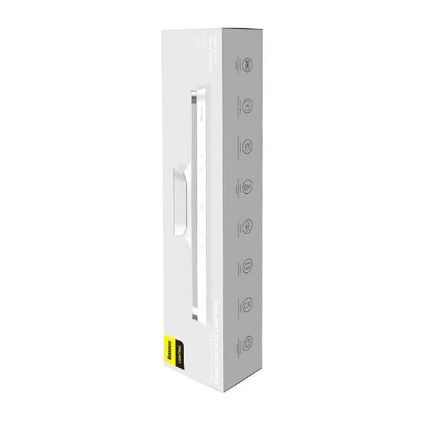 Baseus Magnetic Stepless Pro Magnetisk Lampe med Touchpanel (Hvid)