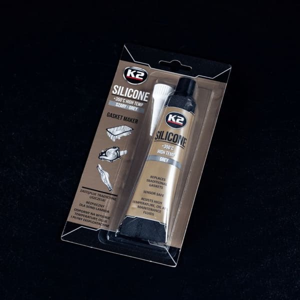 001443 K2 B250N Harmaa Silikoni 85g Neste