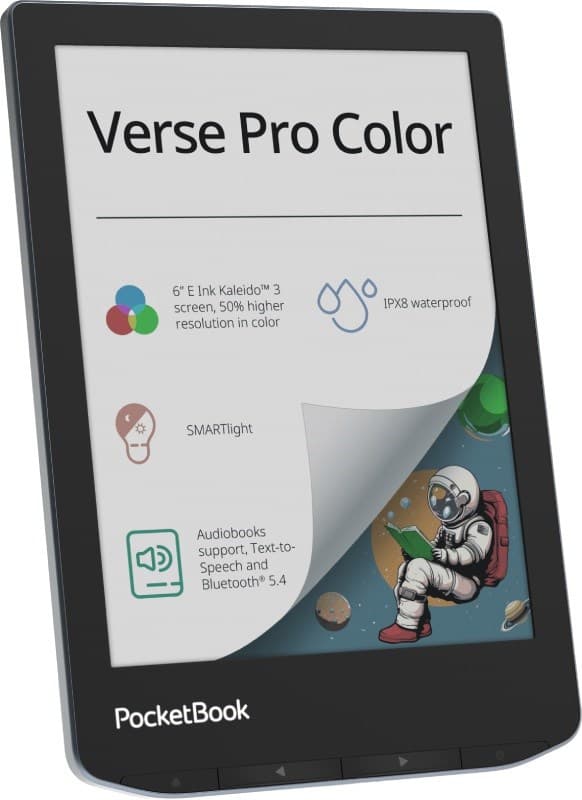 PocketBook Verse Pro Color 634 16 GB e-bogslæser