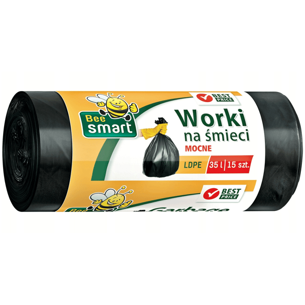 Bee Smart LDPE affaldsposer 35 l 15 stk. 242424