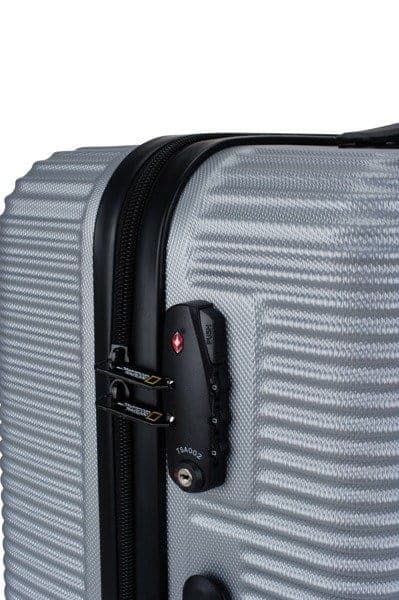 National Geographic Abroad Medium Resväska Silver