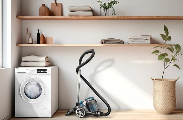 KOENIC KVC 71524 Påslös Dammsugare Antracitblå