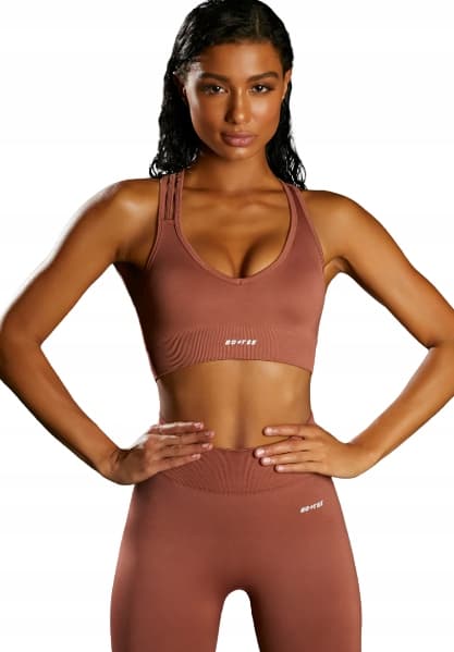 BO+TEE BRUN SPORTS-BH MED LOGO L 0A7D1_E*