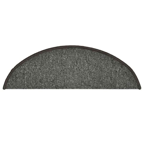 vidaXL Trappmattor 30 st mörkgrå 56x17x3 cm