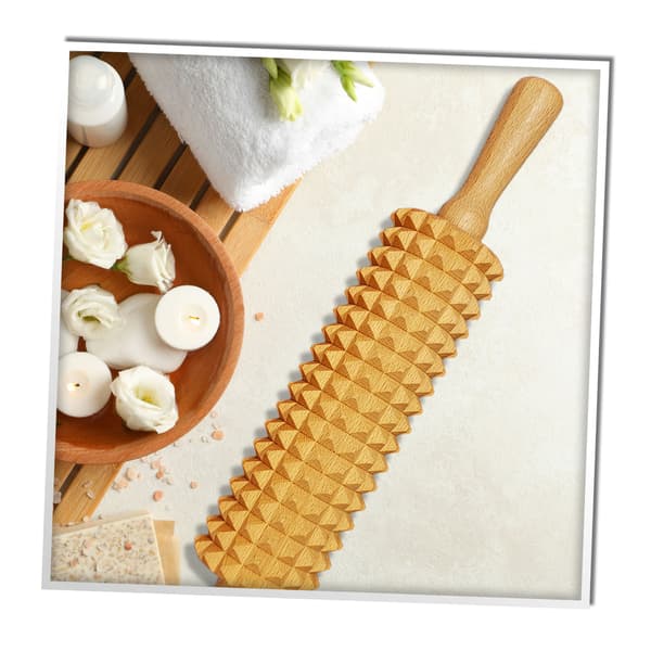 Træmassager til kroppen Maderoterapi Anti-cellulite Opstrammende