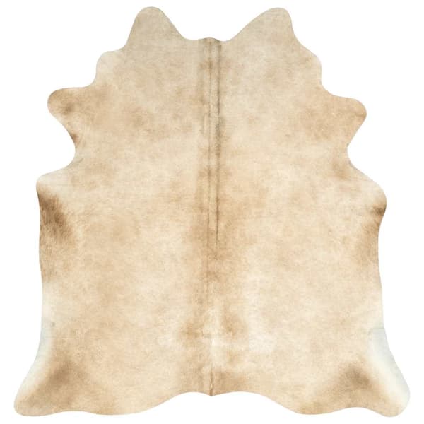 vidaXL kohudstæppe, beige, 180x220 cm