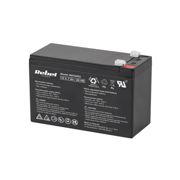 Gelbatteri 12 V / 7 Ah