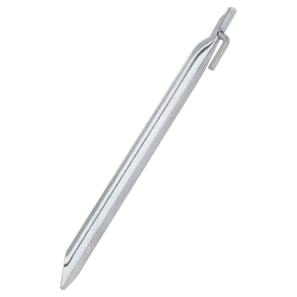 vidaXL Tältpinnar, 24 st, V-form, 25 cm, Ø20 mm, Stål