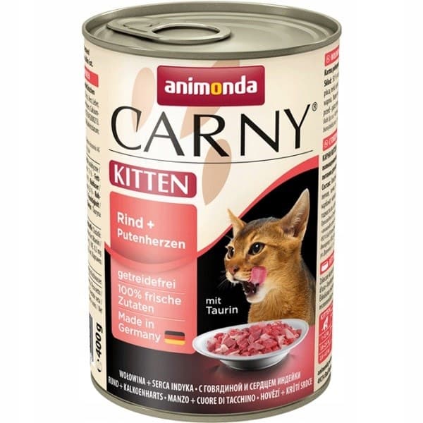 Animonda Carny vådfoder til killinger til katte 12x400g