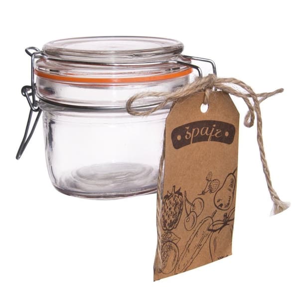 Lasinen patenttipurkki 220 ml