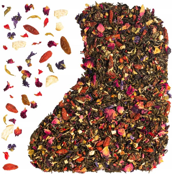 Vit te Hallon Goji hallon ros 50g