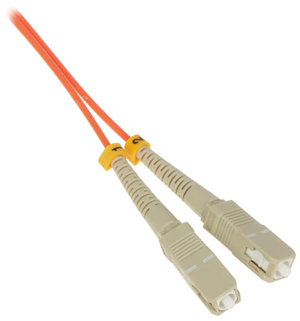 Multimode patchkabel PC-2SC/2ST-MM 1m