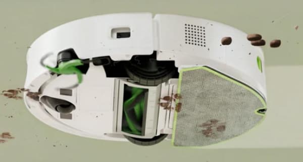 IROBOT Roomba 115 Combo Hvid Støvsuger og Mopperobot