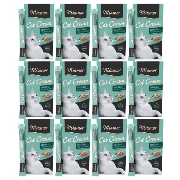 Miamor CAT Kermapasta siipikarjalla 72x15g