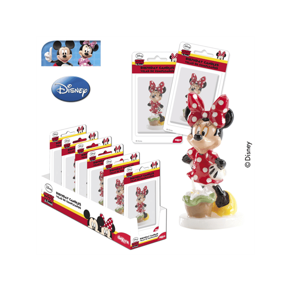 Minnie Mouse kagelys 1 stk.