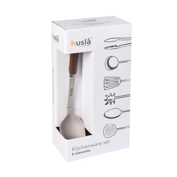 HUSLA 73960 SET MED 6 KÖKSREDSKAP