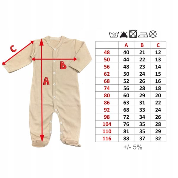 KLÄDER pyjamas med hel dragkedja 80 ELEFANTS