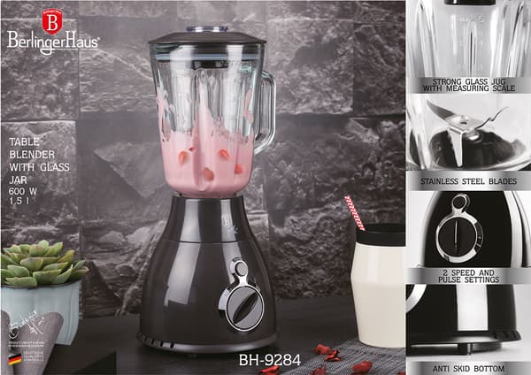 BERLINGER HAUS BH-9284 BLENDER BLANDER