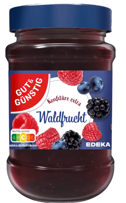 G&G Extra skogsfruktsmarmelad 450 g