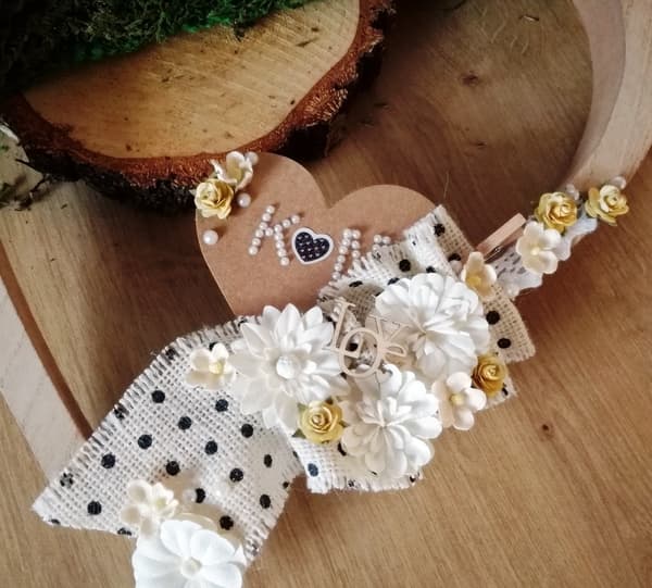 Träformade dekorationer BRÖLLOP Bröllopskärlek 45 st