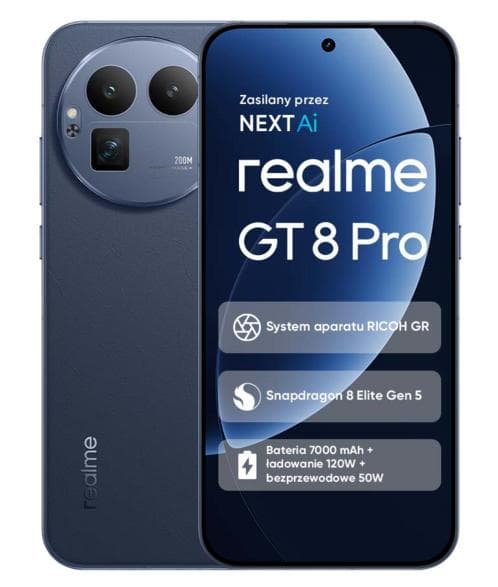 Smartphone REALME GT 8 Pro 16/512 Blå (Urban Blå)