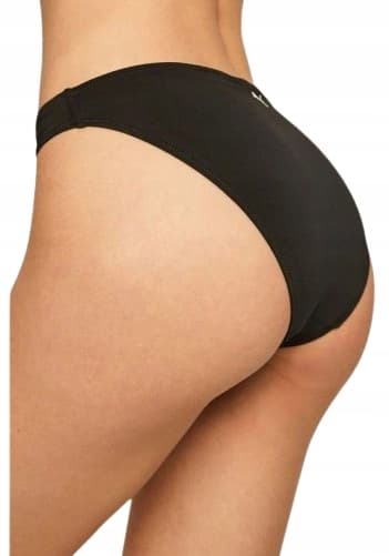 PUMA Musta bikinishortsit logolla naisille L
