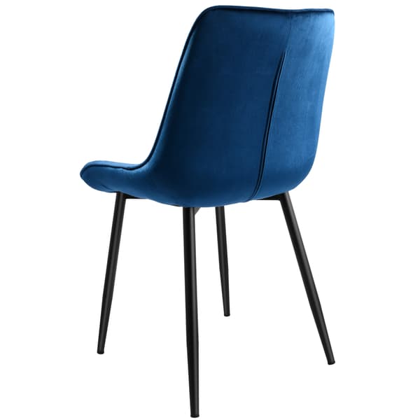 NORMAN Velvet marineblå fløjlsstol