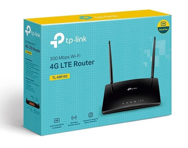 TP-LINK TL-MR150 4G LTE 300Mb/s router