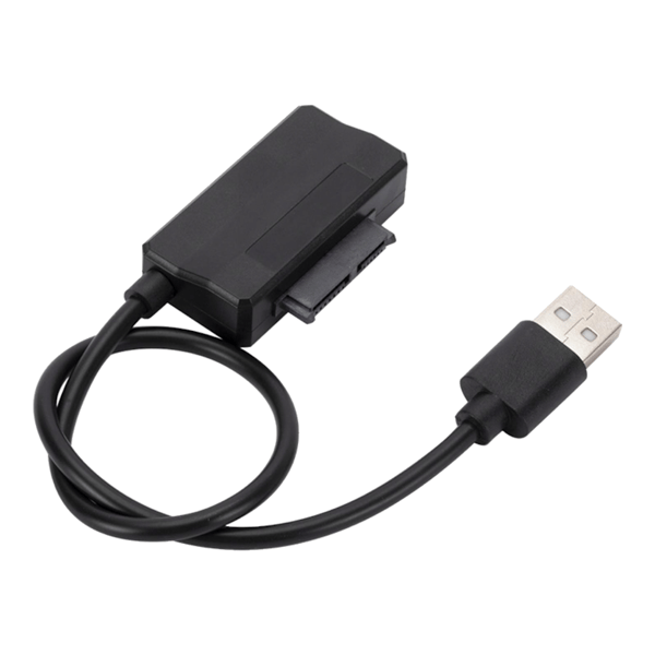 adapterikaapeli USB 2.0 Slimline Slim SATA 7+6 13-piikki