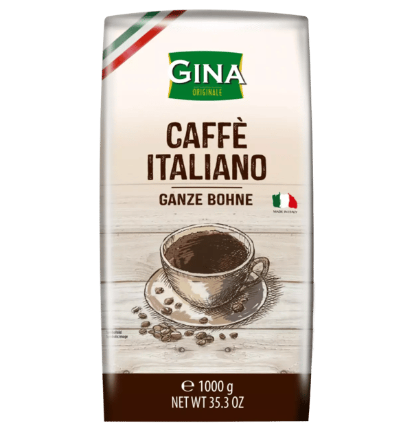 Gina Kaffee Italiano kaffebönor 1 kg