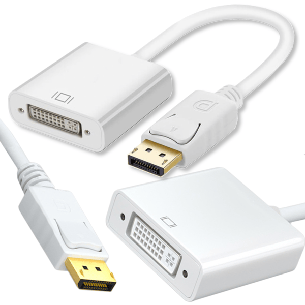 DisplayPort-DVI-adapteri MacBookille ja iMacille
