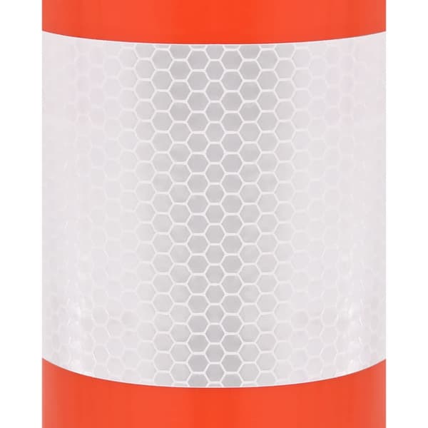 vidaXL Vägpollare, 10 st, 75 cm, PE