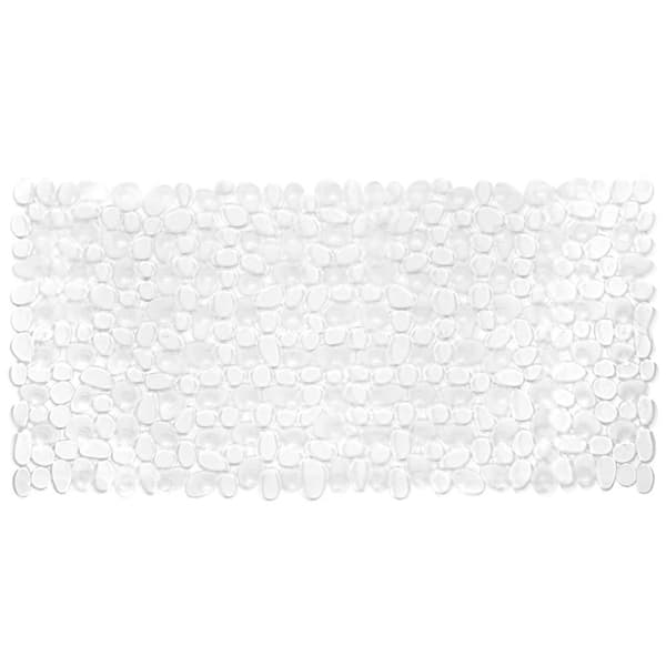 Antislip matte för dusch genomskinlig 70x35 cm