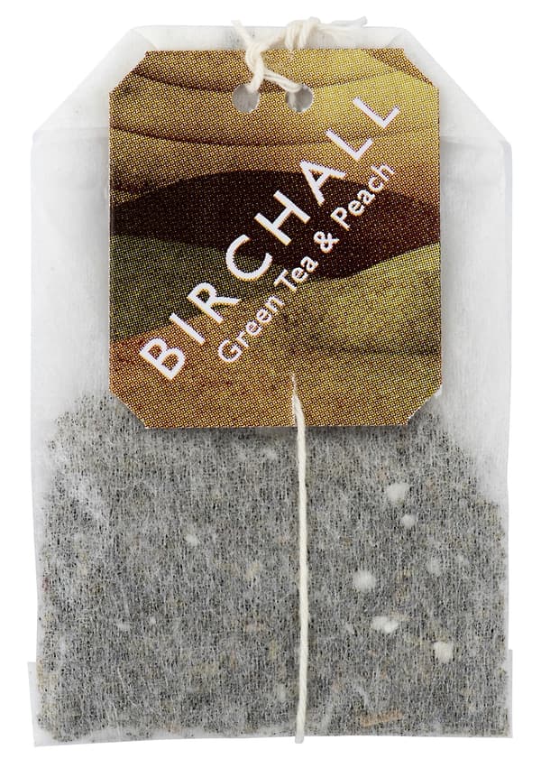 Tee teepussi vihreä tee ja persikka -25 Birchall