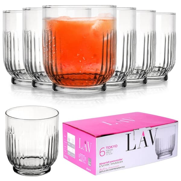 Lasiset juomalasit 300 ml 6 kpl