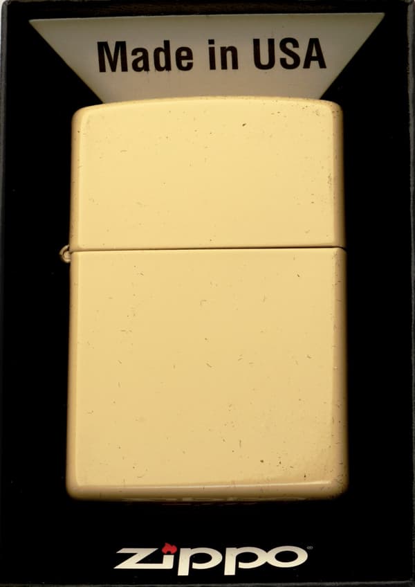 Zippo Lighter Sæt FLAD SANDKASSE Nr. 4