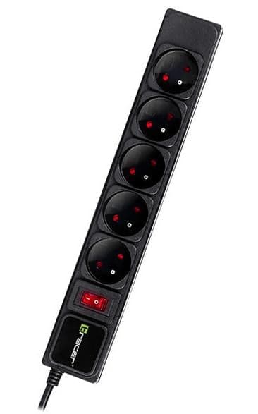 TRACER PowerGear 3,0 m (5 stik) Sort