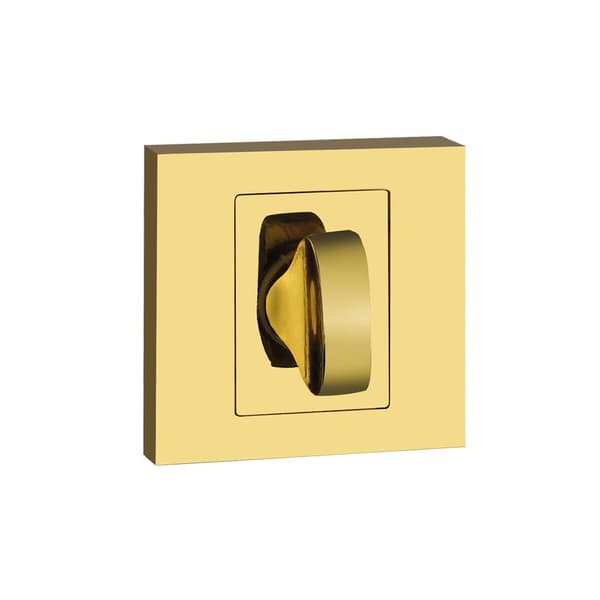 Skylt Kort Fyrkantig WC Guld