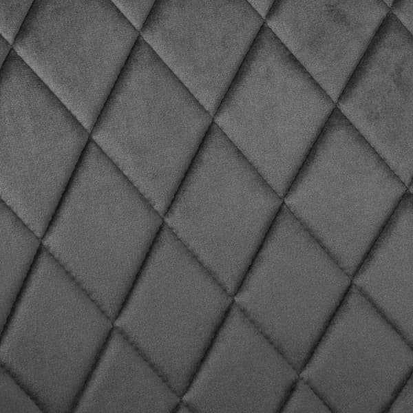 HAVANA VELVET grafit sammetsstol