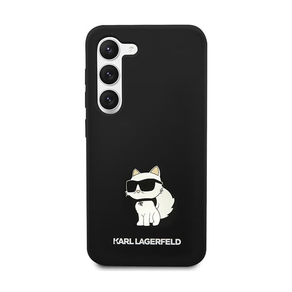 Karl Lagerfeld Silikone-cover til Samsung Galaxy S24 (sort)