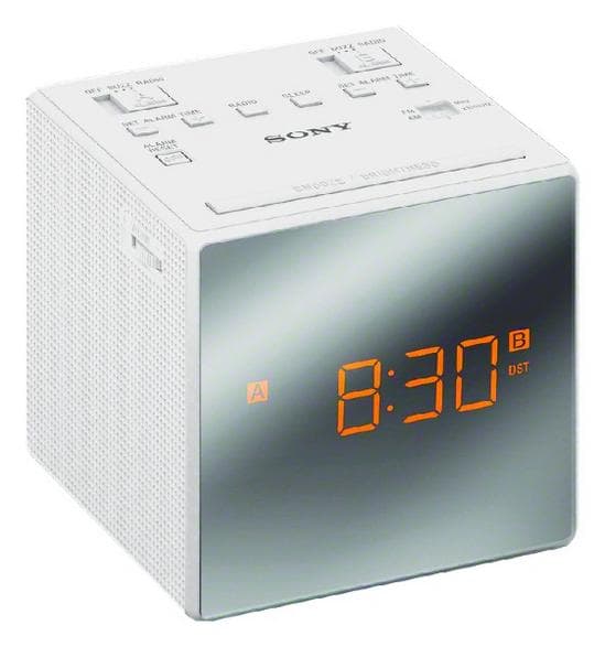 Radioväckarklocka SONY ICF-C1W